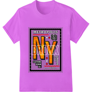 Edgy Metropolis 89 Graphic Heat Transfer | Super DTF - High-quality t shirt prints