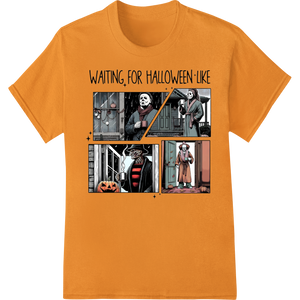 Premium quality custom apparel on Haunting Halloween Horror: Comic-Style Fright Night