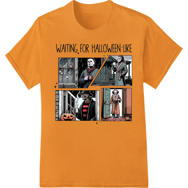 Premium quality custom apparel on Haunting Halloween Horror: Comic-Style Fright Night