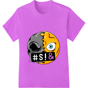 Unique custom t-shirts for OMG Shock Emoji - Funny Expressive Yellow Face DTF Print