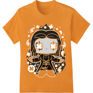 Haunting Skull Heat Transfer Print - Halloween Must-Have made with premium personalized clothing