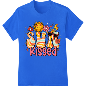 Sun Kissed: Vibrant Summer Fun DTF Print Heat Transfer with custom DTF printing experts artwork