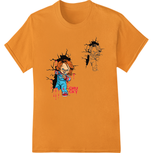 Custom bulk t-shirt printing design - Chucky's Terror: DTF Print Heat Transfer by Super DTF