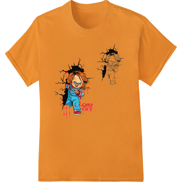 Custom bulk t-shirt printing design - Chucky's Terror: DTF Print Heat Transfer by Super DTF