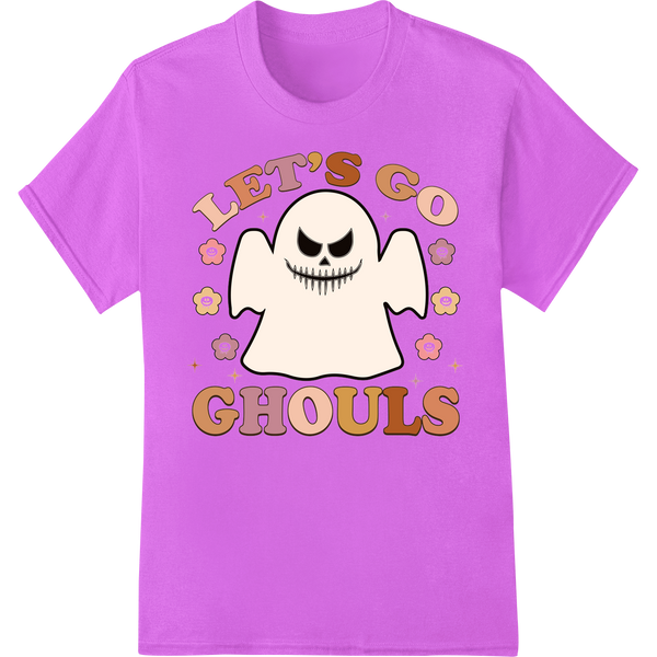 Let's Go Ghouls Spooky Cute Halloween Ghost DTF Transfer - High-quality heat transfer