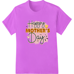 Heartfelt Mother's Day Design for DTF Transfer Prints with custom dtf printer artwork