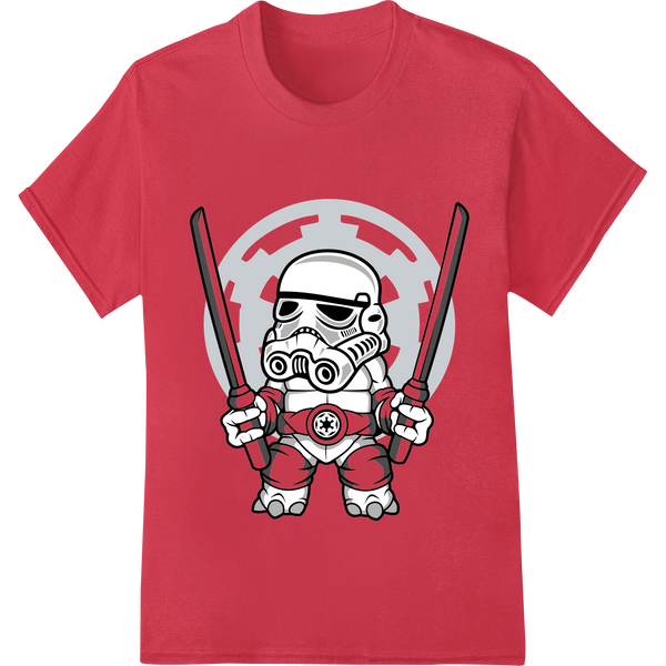 Galactic Stormtrooper: Unleash Your Inner Warrior showcasing advanced custom merchandise technology