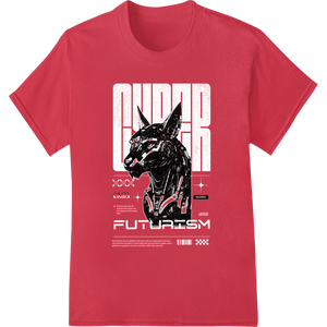 Premium quality custom DTF designs on Fierce Doberman Illustration - Edgy Grunge Style DTF Print