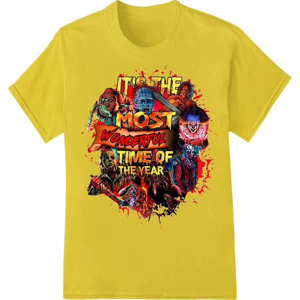 Custom t shirt prints design - Zombie Xmas: Most Wonderful Time of Year DTF Print