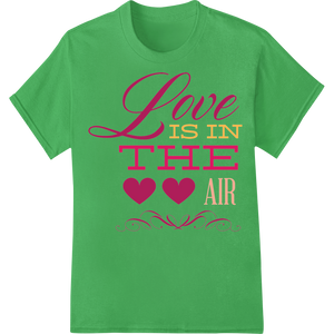 Vibrant dtf printer print on Spread Love with Our Valentine's Day 'Love is in the Air' DTF Print