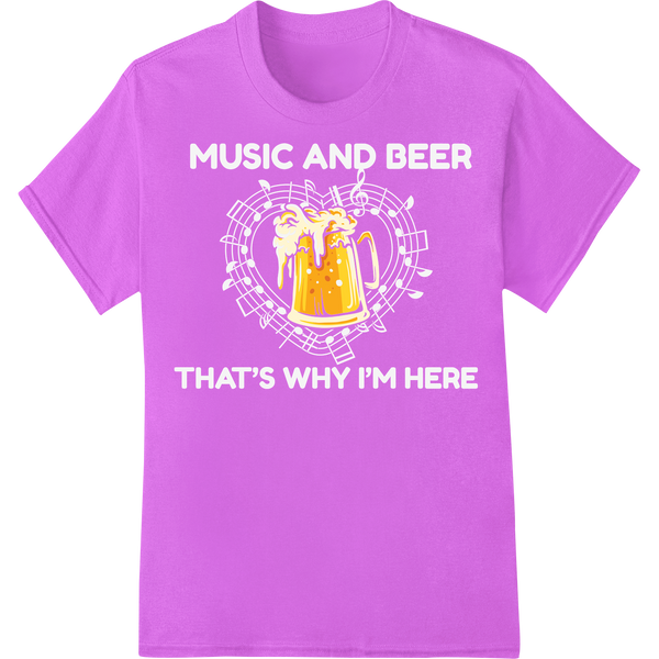 Striking Musician Silhouettes | DTF Print Heat Transfer on purple shirt - SUPERDTF-DTF Prints-DTF Transfers-Custom DTF Prints