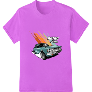 Unique dtf printer for Retro Auto: Vintage 60s Car Graphic DTF Print Heat Transfer