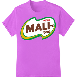 Unique apparel decoration for Vibrant Mali pestë tao Logo Heat Transfer | Super DTF Print