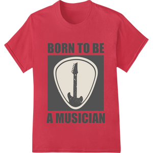 Expert innovative apparel printing craftsmanship on Unleash Your Inner Rockstar: 'Born to Be a Musician'