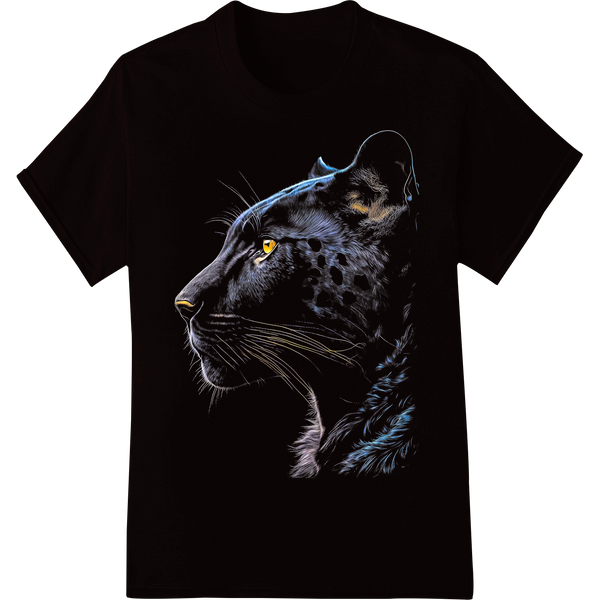 Dreamy Watercolor Cat Portrait - Lifelike DTF Print on black shirt - SUPERDTF-DTF Prints-DTF Transfers-Custom DTF Prints