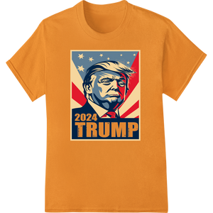 Innovative t shirt prints design on Bold Trump 2024 Political Campaign Propaganda DTF Print