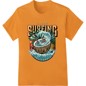 Vintage Aloha Surfing California DTF Print Heat Transfer - High-quality customized apparel