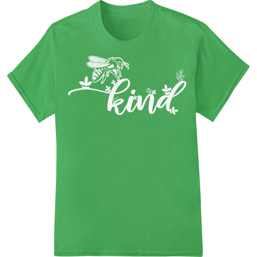 Minimalist Earth Day Abstract Pattern DTF Heat Transfer on green shirt - SUPERDTF-DTF Prints-DTF Transfers-Custom DTF Prints