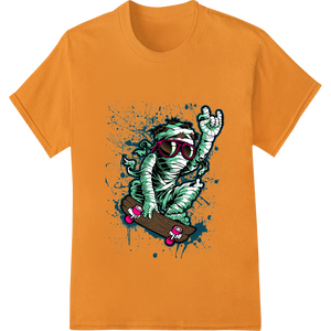 Personalized custom apparel design for Skeleton Hand 420 Weed Joint DTF Print Heat Transfer