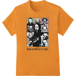 Iconic Horror Movie Collage: Celebrate Halloween in Style featuring professional custom apparel