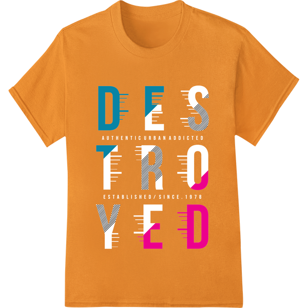 Bold Typography DTF Print Heat Transfer | Super DTF made with premium DTF printing service