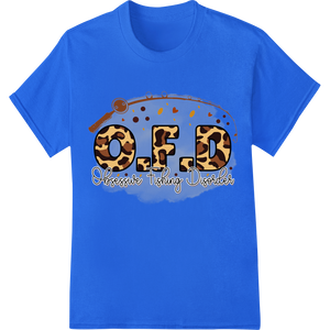 Custom digital printing design - Bold Leopard 'O.F.D' DTF Print Heat Transfer | Super DTF