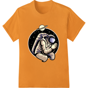 Unique heat transfer for Retro Astronaut: Blast Off With Vintage Space Explorer Style