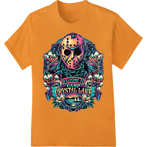 Psychedelic Skull: Welcome to Camp Crystal Lake - High-quality dtf printer