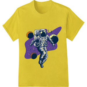 Cosmic Astronaut: Blast Off Into a Galaxy of Style made with premium custom t-shirts