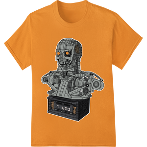 Custom custom apparel design - Terminator T-800 Bust: Iconic Cyborg in Stunning Detail