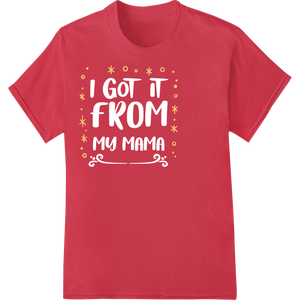 Unique custom t-shirts for Shimmering Gold Star Pattern - Elegant Christmas DTF Print