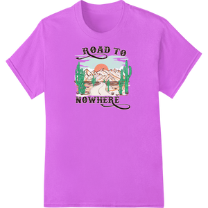 Wander into the Unknown: Road to Nowhere Adventure Awaits featuring professional personalized clothing