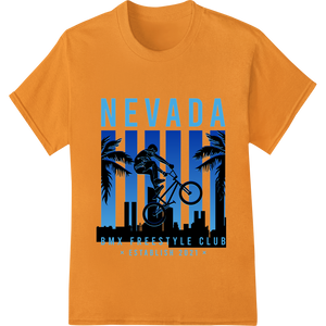 Nevada BMX Freestyle Club: Ride with Style and Attitude with custom custom merchandise artwork