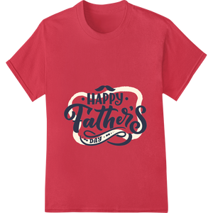 Personalized custom apparel design for Trendy Father's Day Design for Custom DTF Transfers