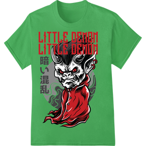 Personalized custom DTF designs design for Little Demon: Unleash Your Inner Horror