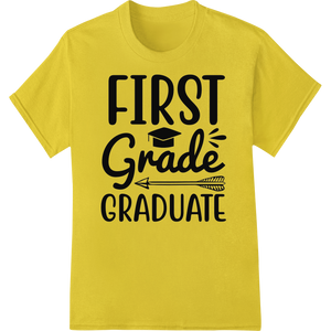 Celebrate First Grade Success with Super DTF Transfers with custom heat transfer artwork