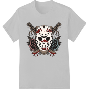 Skulls & Roses: Unleash Gothic Edge with DTF Print - High-quality high-quality t-shirt printing