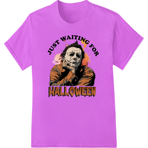 Cutting-edge innovative apparel printing featured on Unleash Halloween Horror with Michael Myers DTF Print