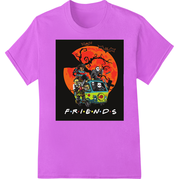 Expert dtf printer craftsmanship on Spooky Friends Halloween Heat Transfer Print by Super DTF