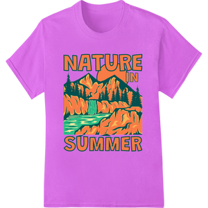 Nature's Summer Splendor: Stunning Outdoor DTF Print made with premium DTF printing experts