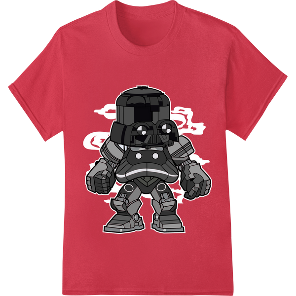 Fierce Robot Warrior - Super DTF Heat Transfer Design enhanced with professional dtf printer