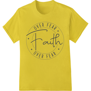 Empower Your Faith: Inspiring DTF Print Heat Transfer with custom high-quality t-shirt printing artwork