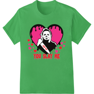 Premium quality high-quality t-shirt printing on Slashed Hearts: A Killer Valentine's Design