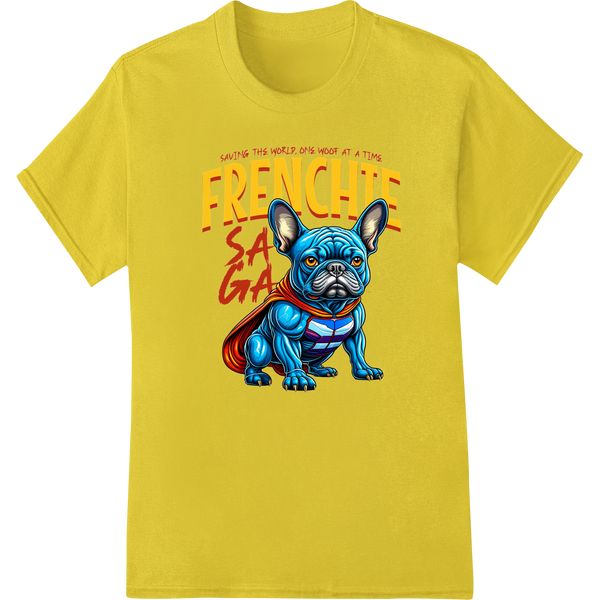 Frenchie Superhero: Saving the World One Woof at a Time featuring professional digital printing