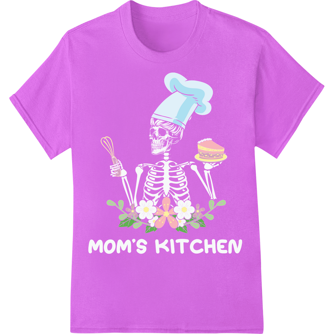 Baking Love: Celebrate Mom with this Heartfelt DTF Print on purple shirt - SUPERDTF-DTF Prints-DTF Transfers-Custom DTF Prints