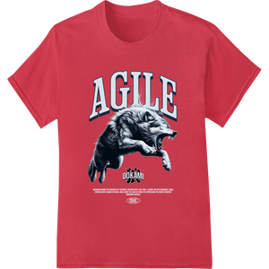 Unleash Your Inner Beast with Agile Bear DTF Print showcasing advanced bulk t-shirt printing technology