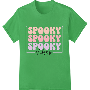 Spooktacular Pastel Vibes: Halloween DTF Print Heat Transfer with custom DTF printing experts artwork