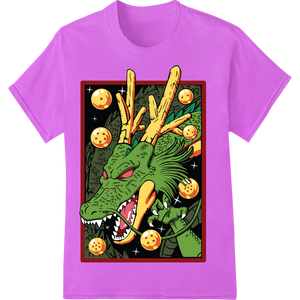 Fierce Dragon Roar | Fantasy DTF Heat Transfer enhanced with professional vibrant DTF prints