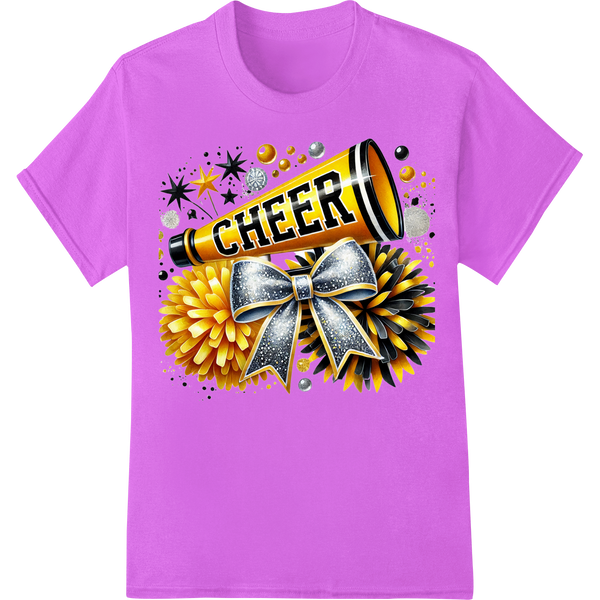 Sparkle & CHEER in the New Year with Dazzling DTF Style on purple shirt - SUPERDTF-DTF Prints-DTF Transfers-Custom DTF Prints