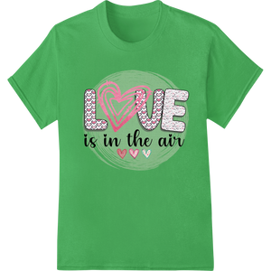 Love is in the Air: Heartfelt Valentine's Day DTF Print featuring professional custom t-shirts